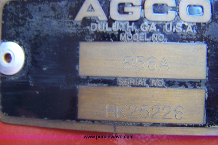 image for item D8555 Hesston 856A round baler