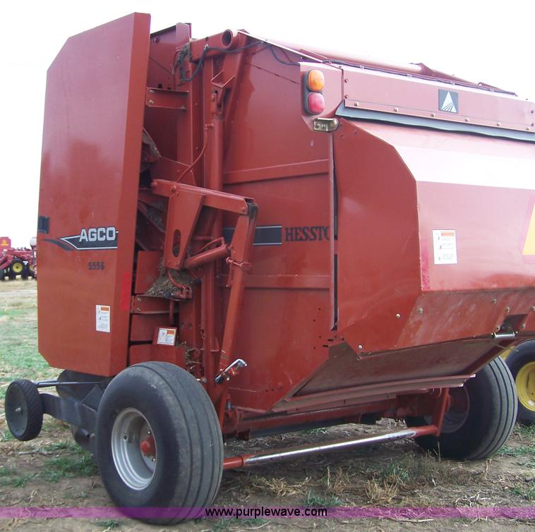 image for item D8572 2007 AGCO 5556 round baler