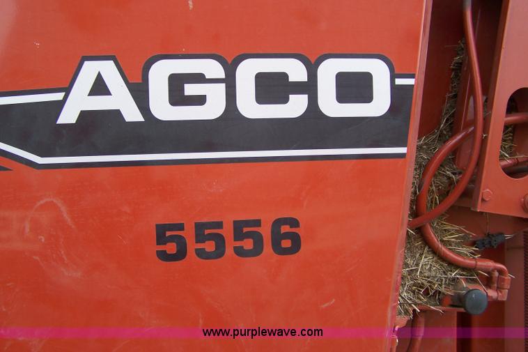image for item D8572 2007 AGCO 5556 round baler