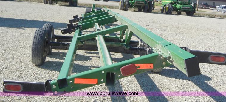 image for item H9052 2009 Unverferth RoadRunner 38' header trailer