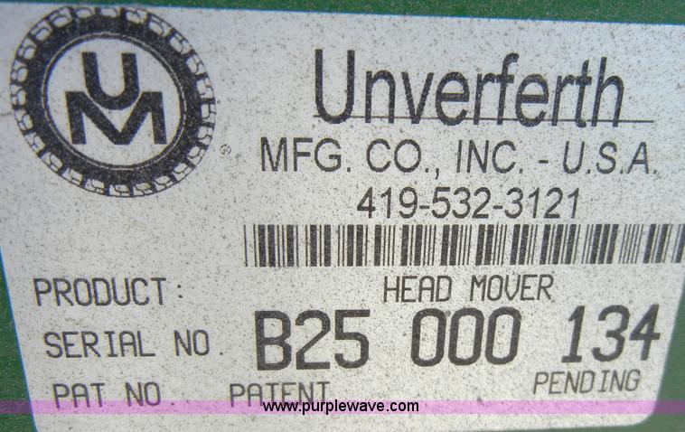 image for item H9052 2009 Unverferth RoadRunner 38' header trailer