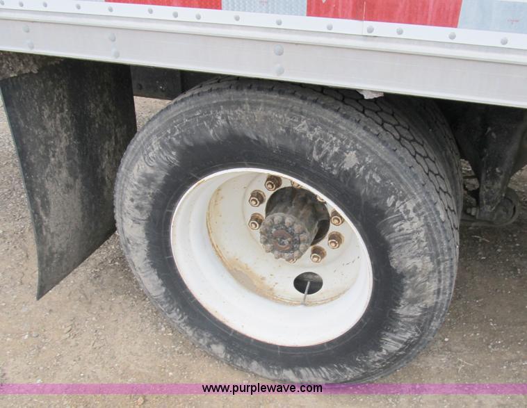 image for item B2541 1997 Freightliner FL60 box truck with sleeper