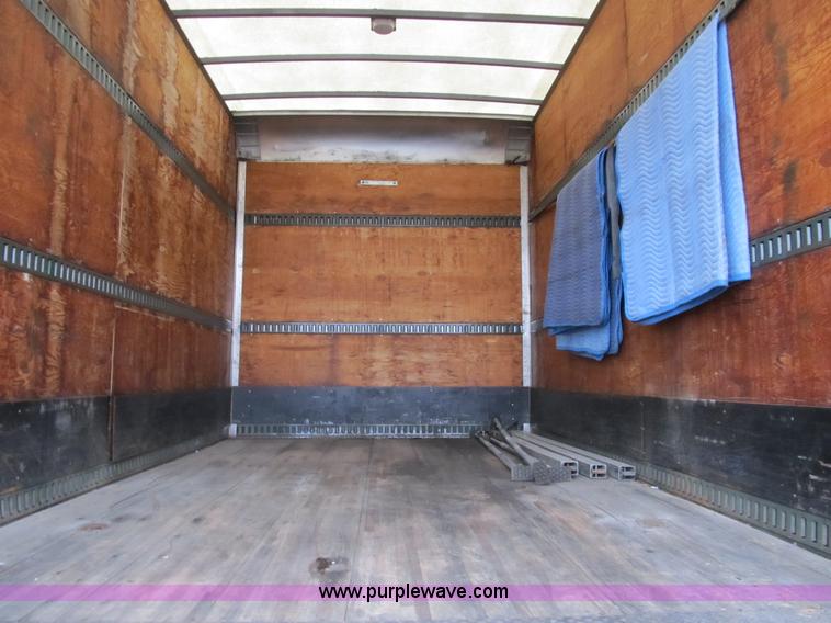 image for item B2541 1997 Freightliner FL60 box truck with sleeper