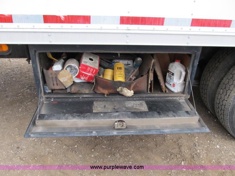 image for item B2541 1997 Freightliner FL60 box truck with sleeper