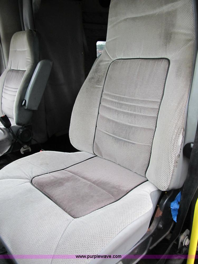 image for item B2541 1997 Freightliner FL60 box truck with sleeper