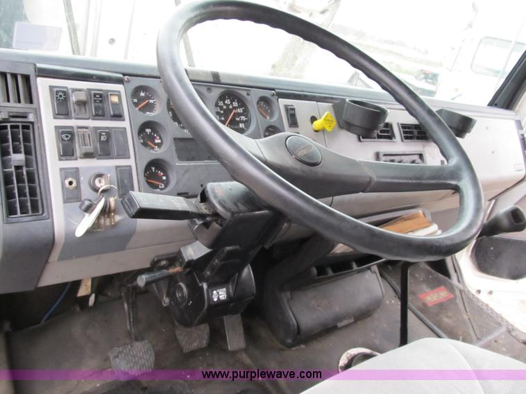 image for item B2541 1997 Freightliner FL60 box truck with sleeper