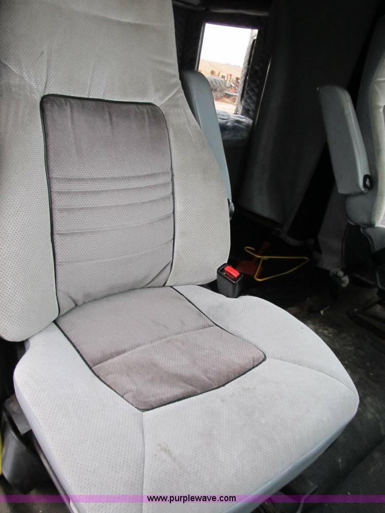 image for item B2541 1997 Freightliner FL60 box truck with sleeper