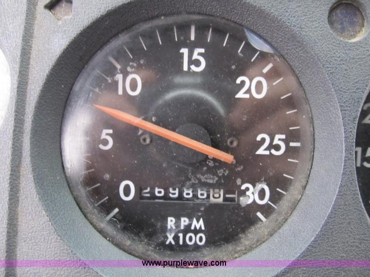 image for item B2541 1997 Freightliner FL60 box truck with sleeper