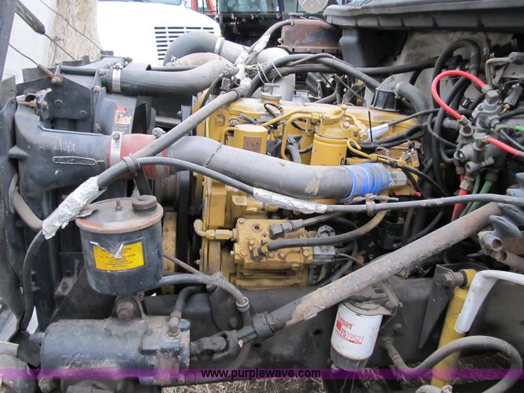 image for item B2541 1997 Freightliner FL60 box truck with sleeper