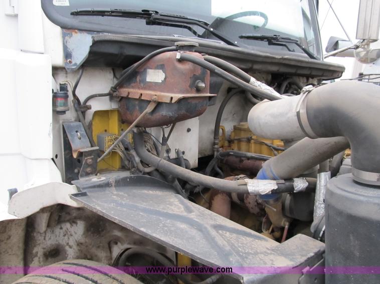 image for item B2541 1997 Freightliner FL60 box truck with sleeper