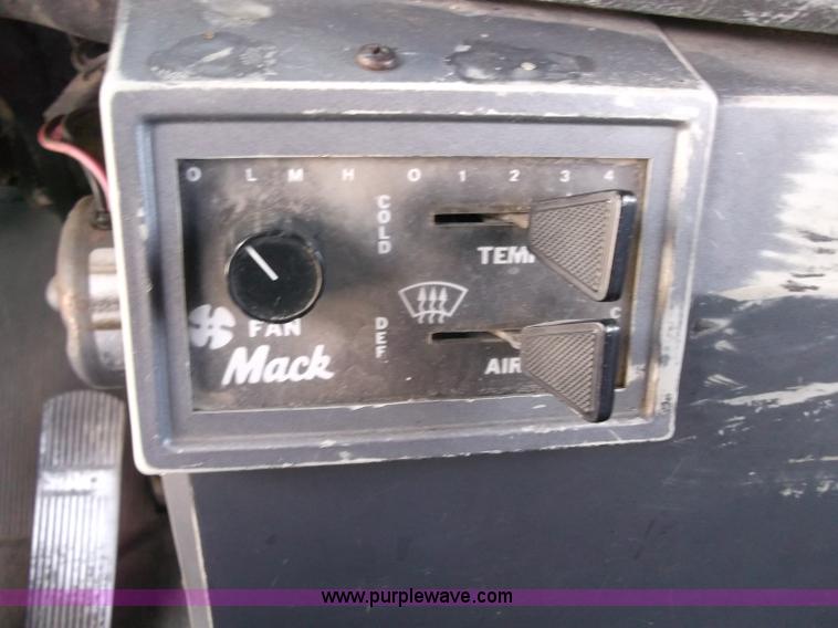 image for item B5072 1987 Mack DM600 triple axle mixer truck