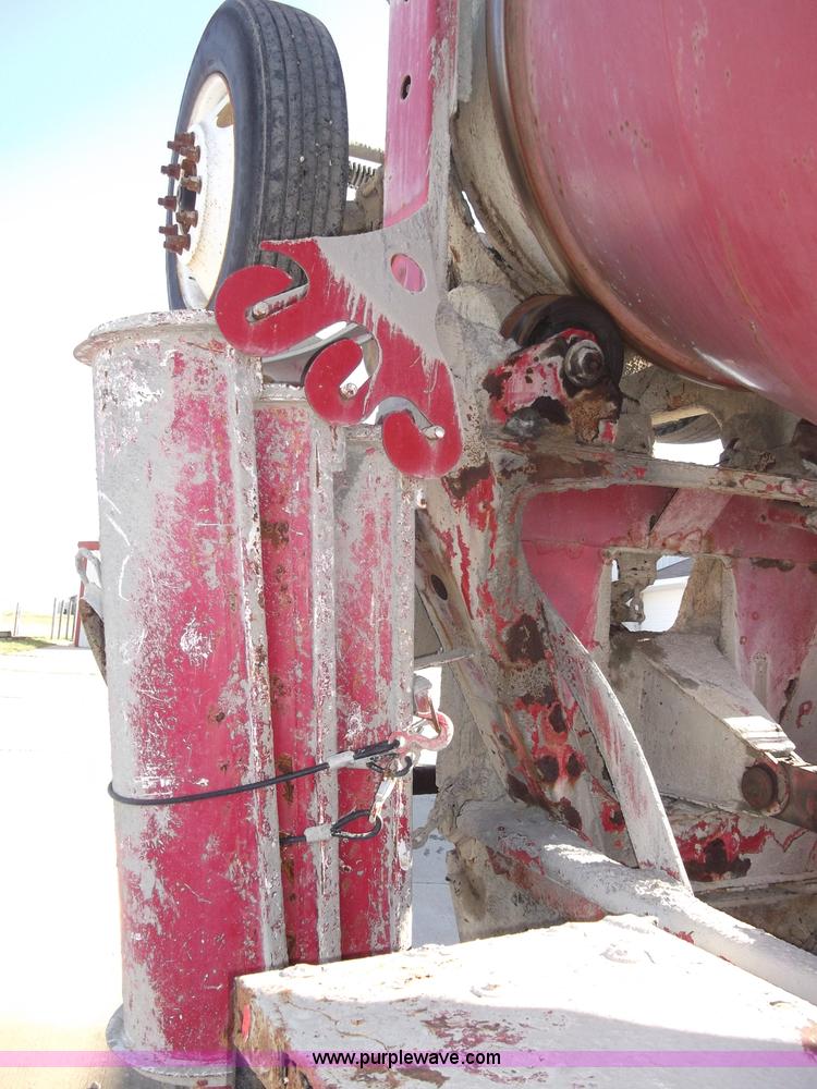 image for item B5072 1987 Mack DM600 triple axle mixer truck