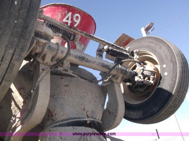 image for item B5072 1987 Mack DM600 triple axle mixer truck