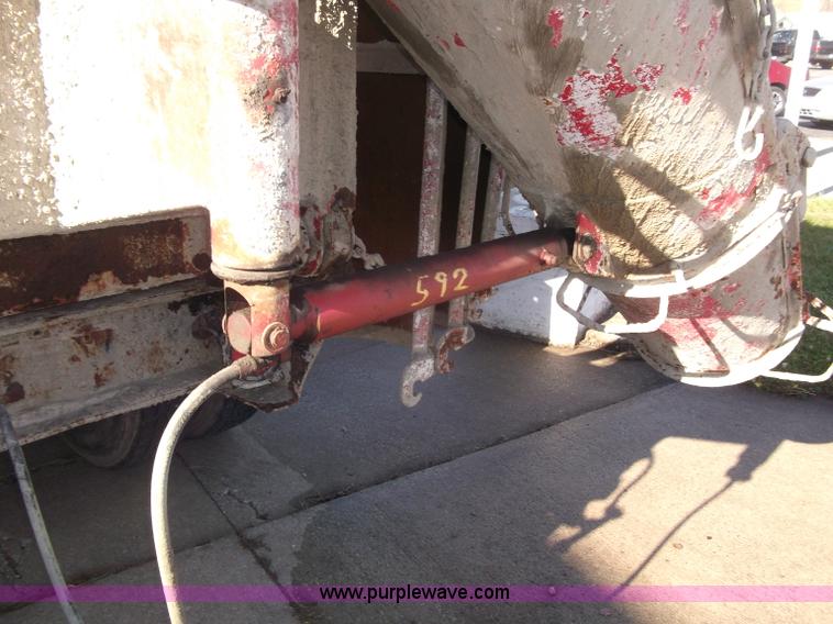 image for item B5072 1987 Mack DM600 triple axle mixer truck