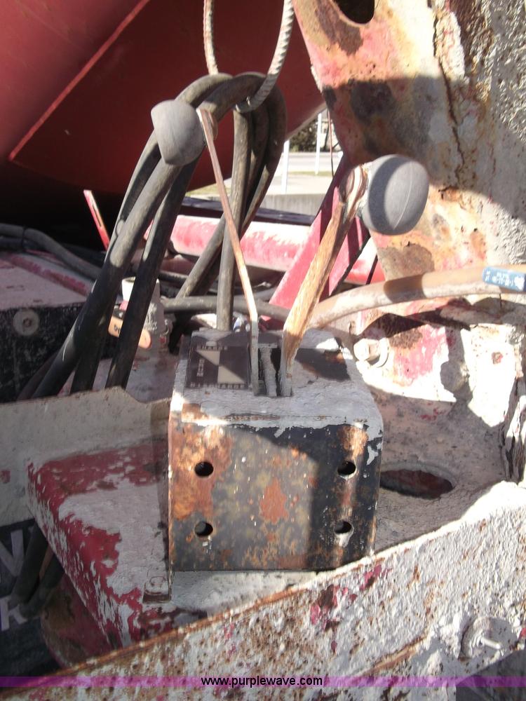 image for item B5072 1987 Mack DM600 triple axle mixer truck