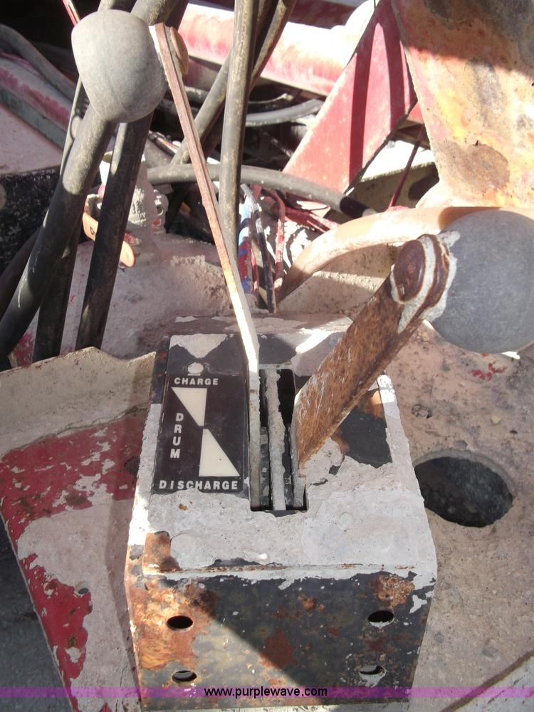 image for item B5072 1987 Mack DM600 triple axle mixer truck