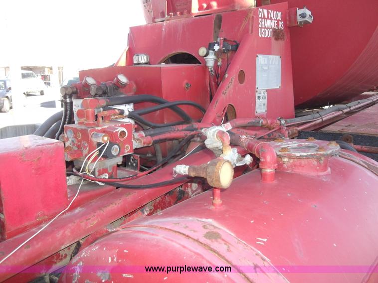 image for item B5072 1987 Mack DM600 triple axle mixer truck