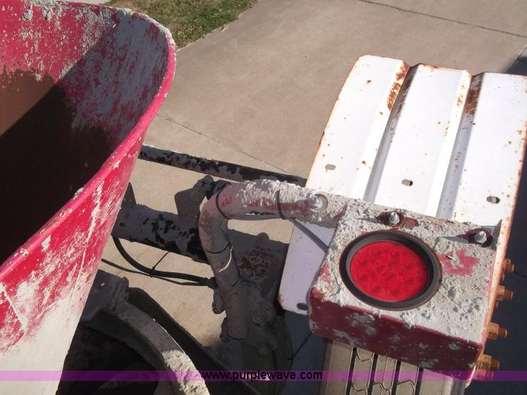 image for item B5072 1987 Mack DM600 triple axle mixer truck