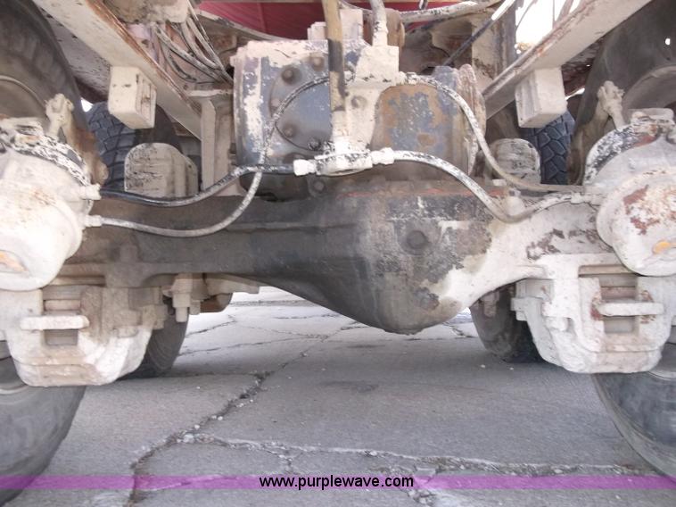 image for item B5072 1987 Mack DM600 triple axle mixer truck