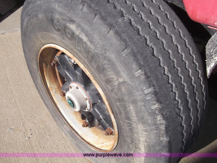 image for item B5072 1987 Mack DM600 triple axle mixer truck