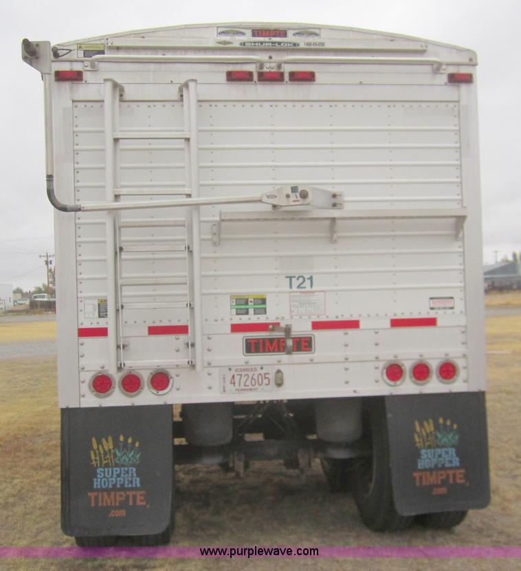 image for item B5544 2008 Timpte Super Hopper  42' grain trailer