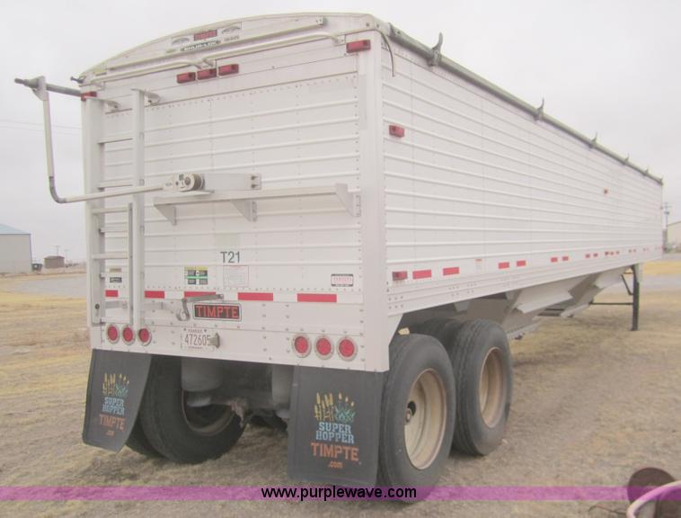 image for item B5544 2008 Timpte Super Hopper  42' grain trailer