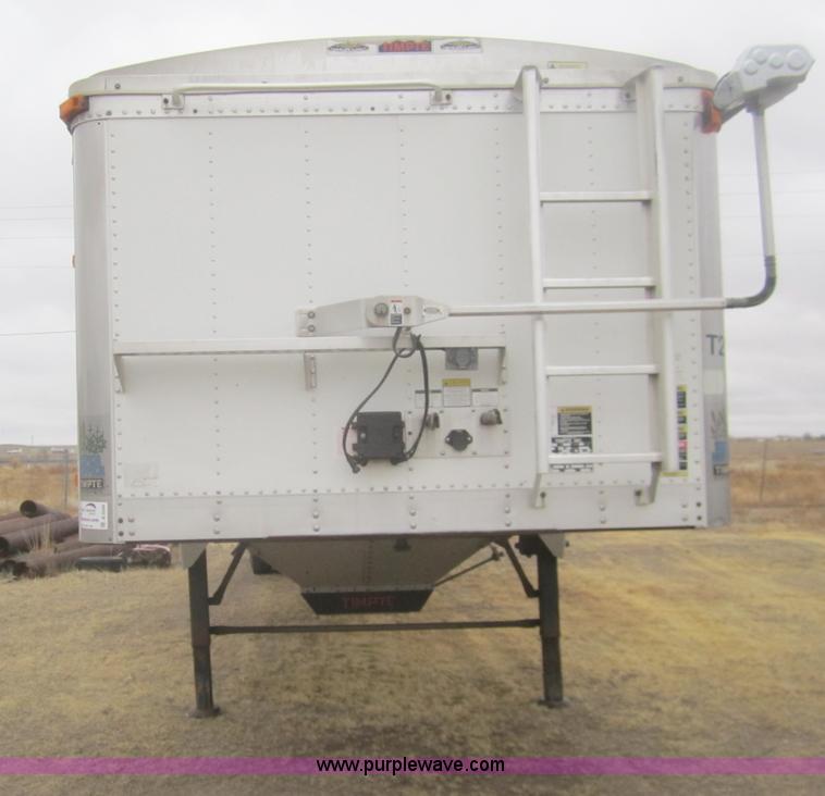 image for item B5544 2008 Timpte Super Hopper  42' grain trailer