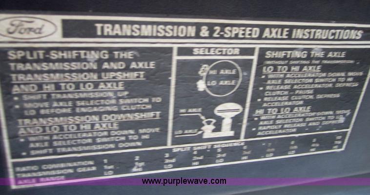 image for item C5225 1984 Ford LN7000 semi truck