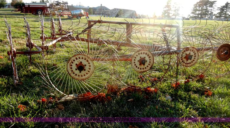 image for item A3327 10 wheel hay rake