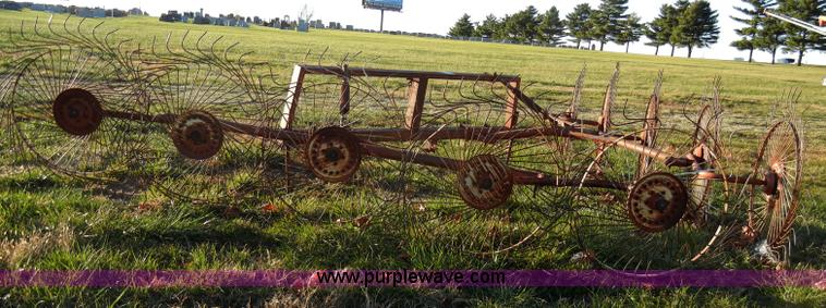 image for item A3327 10 wheel hay rake