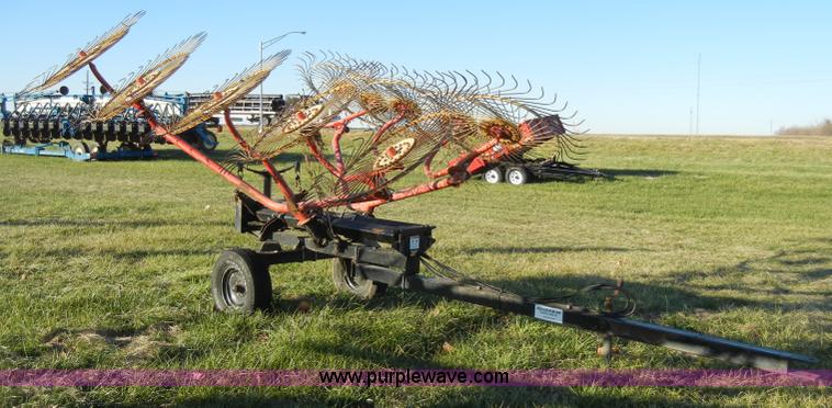 image for item A3339 Kelderman KRC III 10 wheel rake