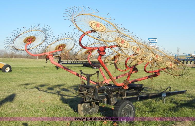 image for item A3339 Kelderman KRC III 10 wheel rake