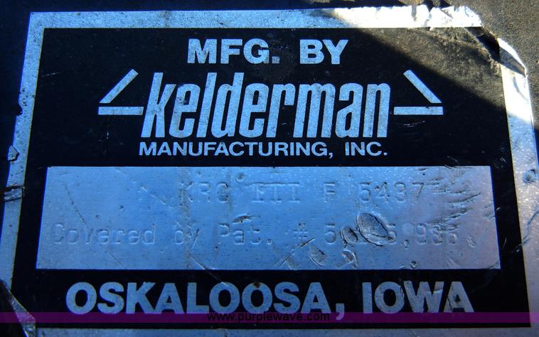 image for item A3339 Kelderman KRC III 10 wheel rake