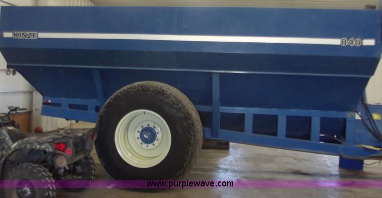 image for item A5355 Kinze 840 grain cart