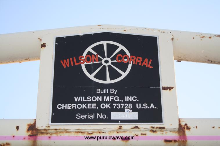 image for item A6542 Wilson portable wheel corral