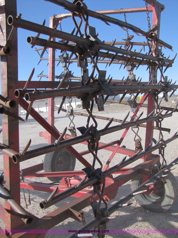 image for item B2124 21' folding tine harrow