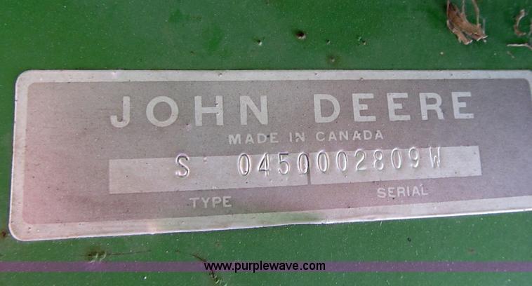 image for item B2539 John Deere 450 manure spreader