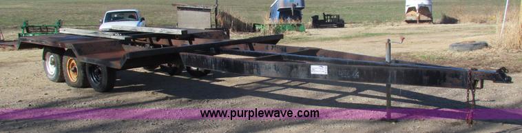 image for item B7030 Jantz 10 triple axle combine trailer