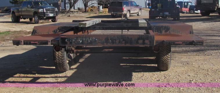 image for item B7030 Jantz 10 triple axle combine trailer