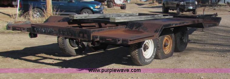 image for item B7030 Jantz 10 triple axle combine trailer