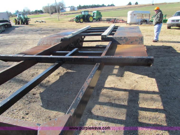 image for item B7030 Jantz 10 triple axle combine trailer