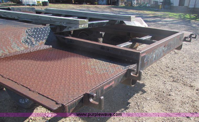 image for item B7030 Jantz 10 triple axle combine trailer