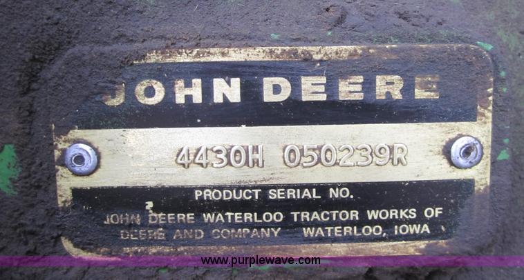 image for item C5228 1976 John Deere 4430 tractor