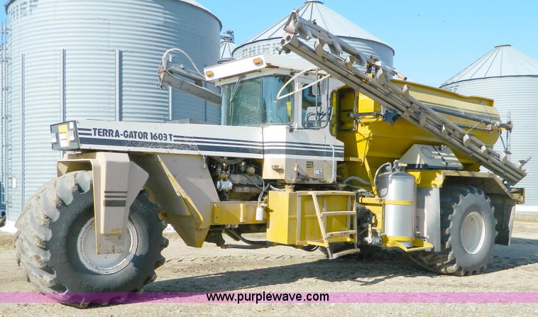 image for item D8614 1990 Ag-Chem TerraGator 1603T self propelled spreader