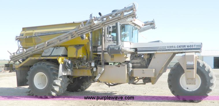 image for item D8614 1990 Ag-Chem TerraGator 1603T self propelled spreader