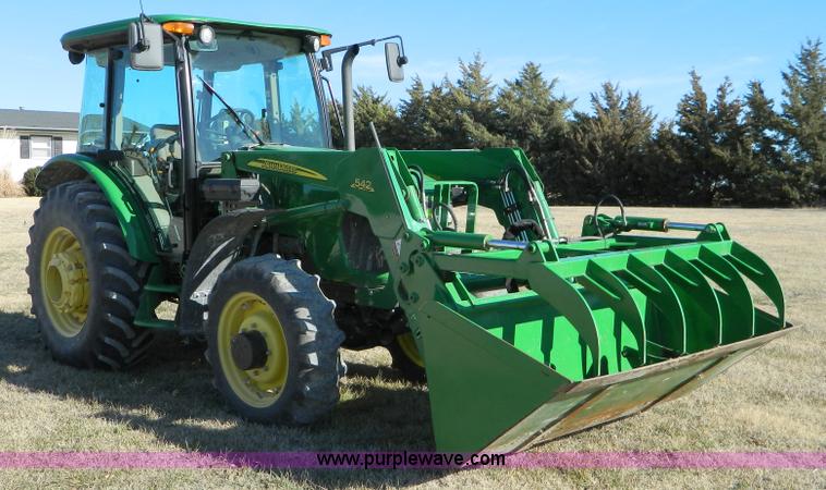 image for item D8629 2006 John Deere 5525 MFWD tractor