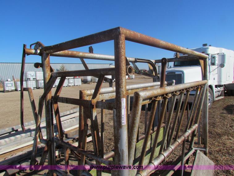 image for item D9216 Cattle squeeze chute