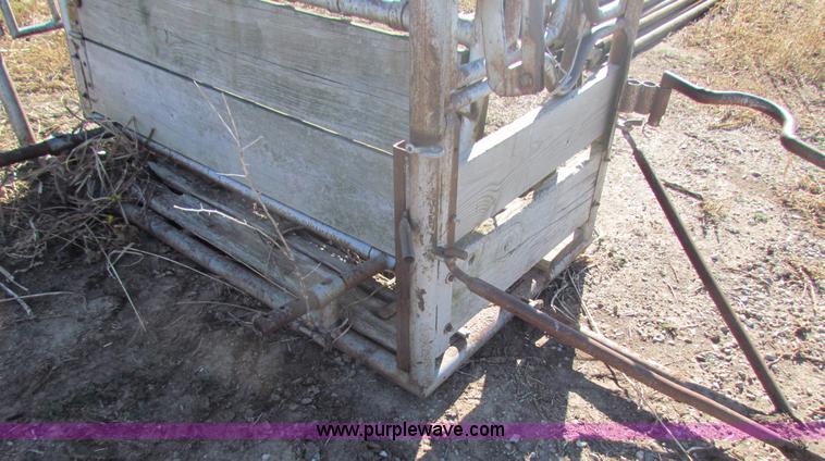 image for item D9216 Cattle squeeze chute