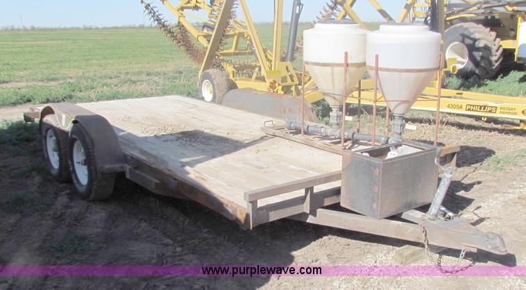 image for item D9220 2004 TEX 16' car trailer