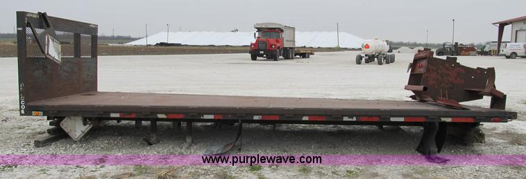 image for item B2530 20ft. steel flatbed